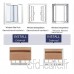 Fenêtre à guillotine suspendue stores stores pare-soleil style japonais antipoussière Size : W65*H102cm - B07VQLP6J6
